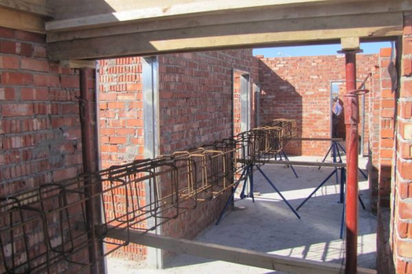 trusses construction brick building beams